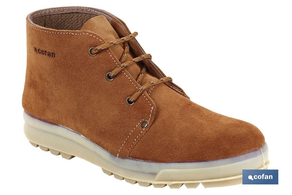 BOTA PIEL CORDONES MODELO MORELLA T-38