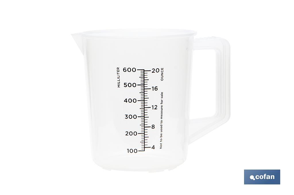 JARRA POLIPROPILENO 600 ML