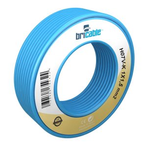 CAB.ELECT. 1,5? AZUL. 25M NORMA H07V-K